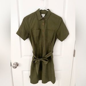 JCREW Cargo Shirtdress